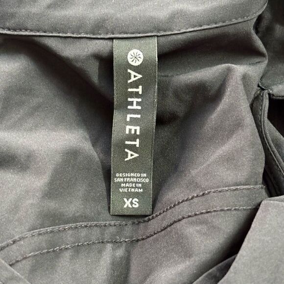 ATHLETA Zuma shirt Dress Black new - Picture 5 of 11